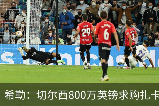 希勒：切尔西800万英镑求购扎卡太离谱，上赛季他是英超最佳之一